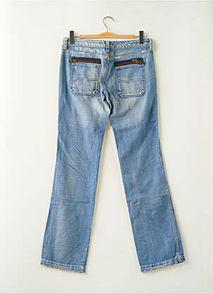 Jeans coupe droite taille normale taille normale bleu TEDDY SMITH femme
