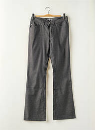 Pantalon flare taille normale taille normale gris TEDDY SMITH femme