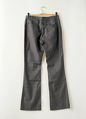 Pantalon flare taille normale taille normale gris TEDDY SMITH femme