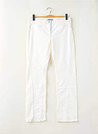 Jeans coupe slim taille normale taille normale beige TEDDY SMITH femme
