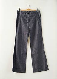 Pantalon flare taille normale taille normale bleu TEDDY SMITH femme