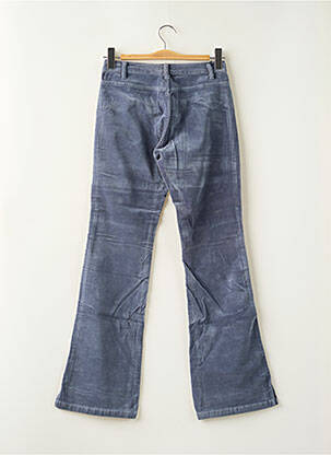 Pantalon flare stretch taille normale bleu TEDDY SMITH femme
