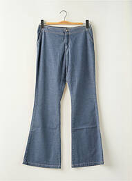 Jean coupe flare taille normale taille normale bleu TEDDY SMITH femme