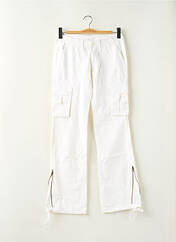 Pantalon flare blanc TEDDY SMITH pour femme seconde vue