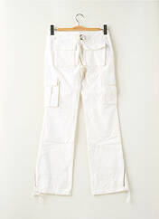 Pantalon flare blanc TEDDY SMITH pour femme seconde vue