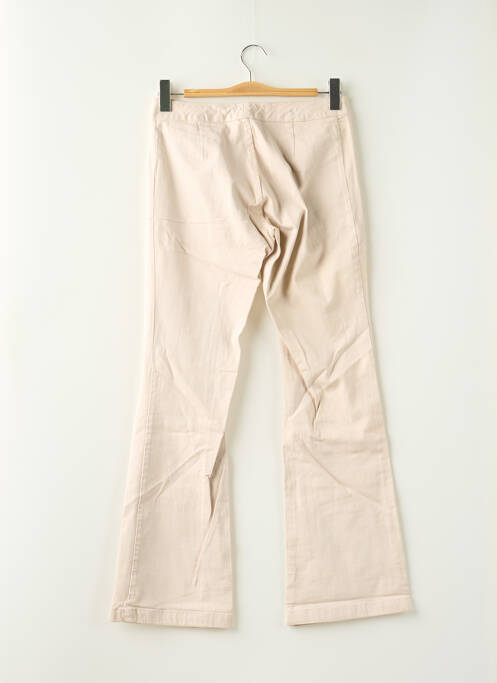 Jean coupe flare beige TEDDY SMITH pour femme