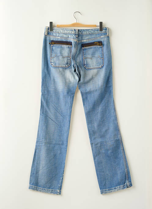 Jeans coupe droite bleu TEDDY SMITH pour femme