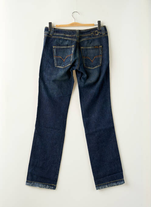 Jeans coupe droite bleu TEDDY SMITH pour femme