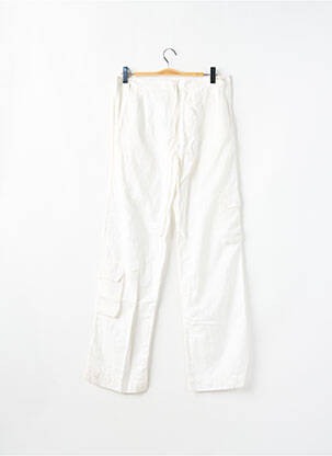 Pantalon cargo coupe droite taille normale beige SCHOOL RAG femme