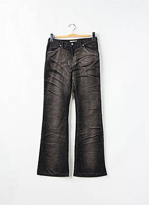 Pantalon flare stretch taille normale gris SCHOOL RAG femme