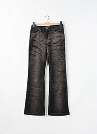 Pantalon flare stretch taille normale gris SCHOOL RAG femme