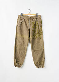 Pantalon cargo poches taille normale vert SCHOOL RAG femme