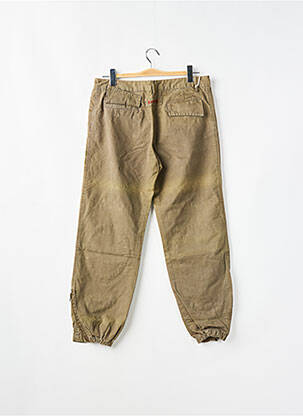 Pantalon cargo poches taille normale vert SCHOOL RAG femme