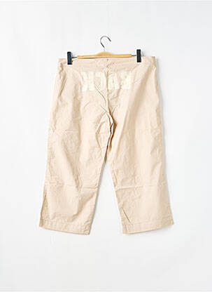 Pantacourt coupe droite taille basse beige SCHOOL RAG femme