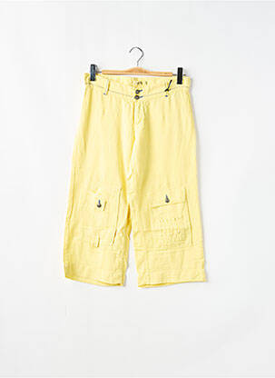 Pantacourt taille normale taille normale jaune SCHOOL RAG femme