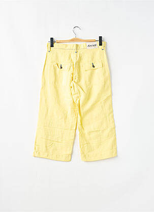Pantacourt taille normale taille normale jaune SCHOOL RAG femme