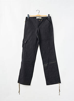 Pantalon cargo coupe droite taille normale noir SESSUN homme