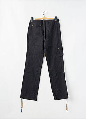 Pantalon cargo coupe droite taille normale noir SESSUN homme