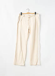 Pantalon droit beige SCHOOL RAG pour femme seconde vue