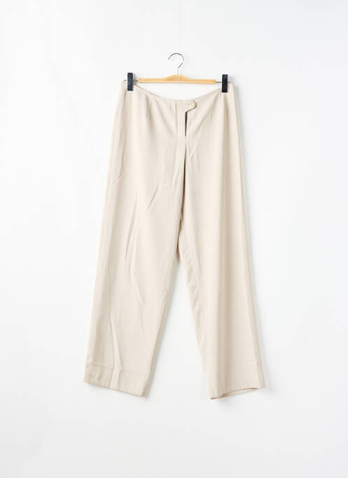 Pantalon droit beige SCHOOL RAG pour femme