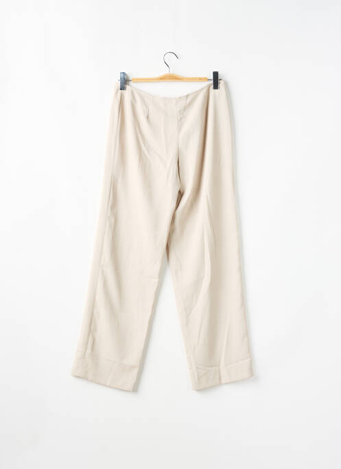 Pantalon droit beige SCHOOL RAG pour femme