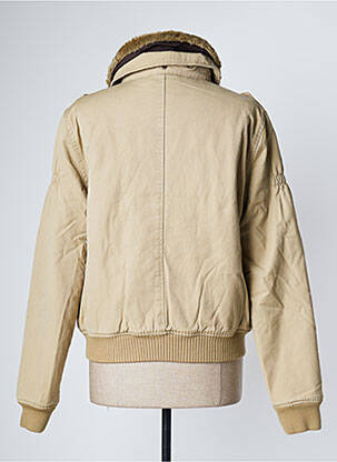 Blouson fourrure synthétique beige TEDDY SMITH femme