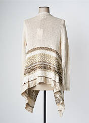 Gilet manches longues beige DN.SIXTY SEVEN pour femme seconde vue