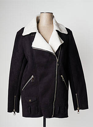 Manteau court noir O.P.D.V (ON PARLE DE VOUS) pour femme