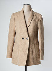 Manteau long beige LEON & HARPER pour femme seconde vue