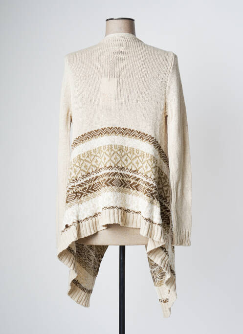 Gilet manches longues beige DN.SIXTY SEVEN pour femme