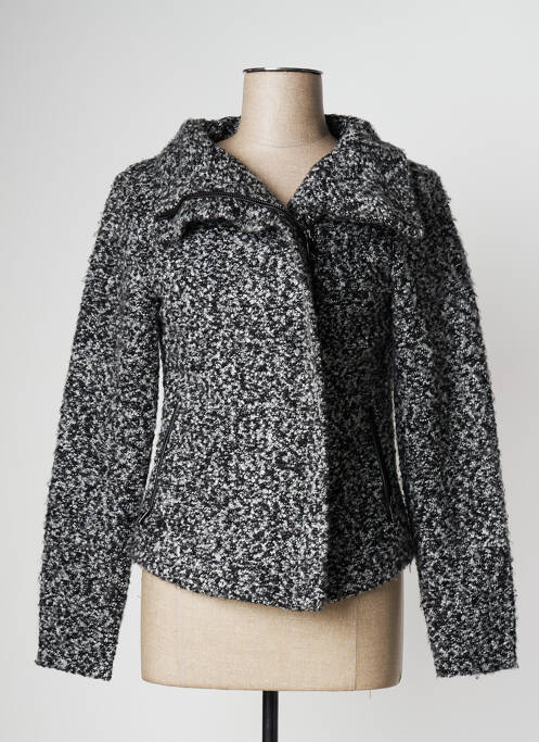 Manteau court gris SALSA pour femme