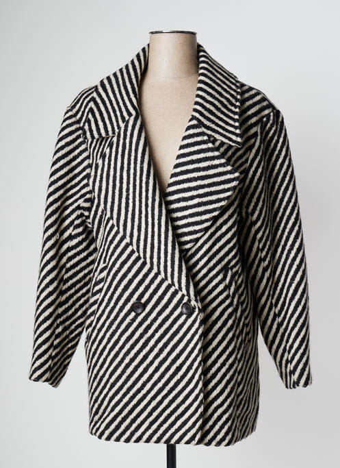 Manteau court noir SCOTCH & SODA pour femme