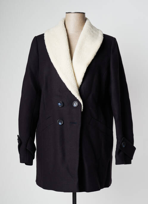 Manteau long bleu DEUX TWO pour femme