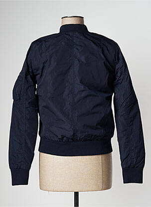 Blouson effet matière satinée bleu DN.SIXTY SEVEN femme