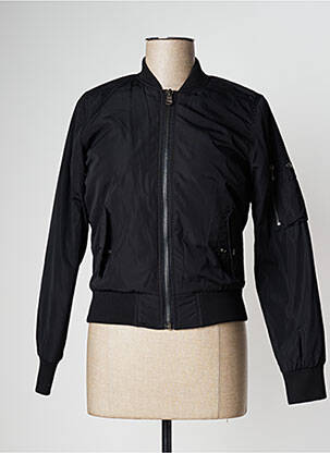 Blouson effet matière satinée noir DN.SIXTY SEVEN femme
