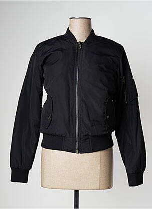 Blouson effet matière satinée noir DN.SIXTY SEVEN femme