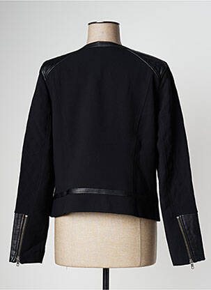Veste casual col tailleur noir 2 TWO femme