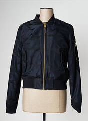 Blouson bleu SCHOTT pour femme seconde vue