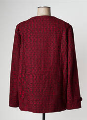 Manteau court rouge YUMI pour femme seconde vue