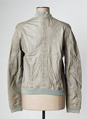 Veste en cuir gris OAKWOOD pour femme seconde vue