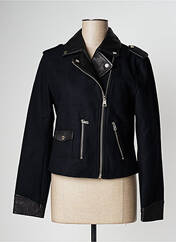 Veste en cuir noir OAKWOOD pour femme seconde vue