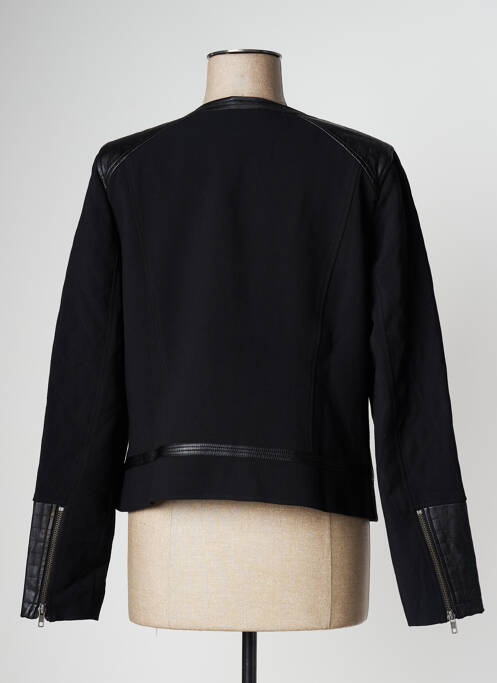 Veste casual col tailleur noir 2TWO femme