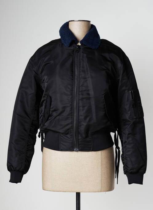 Blouson noir ELEVEN PARIS pour femme