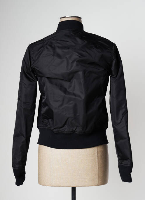 Blouson noir SCHOTT pour femme