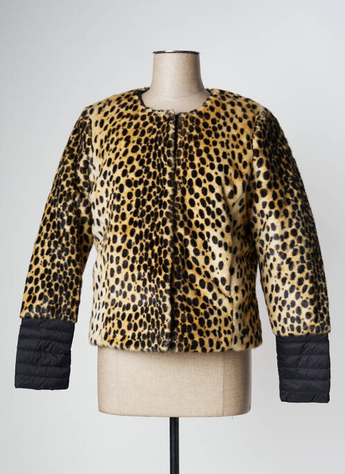 Manteau court beige GERTRUDE pour femme