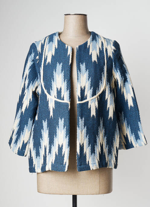 Veste casual bleu EMA BLUE'S pour femme