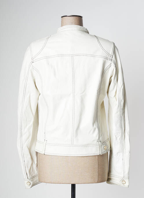 Veste en cuir blanc GUESS BY MARCIANO pour femme