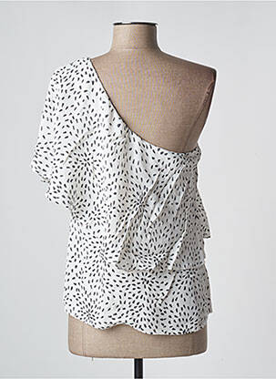 Top manches courtes manches courtes blanc VILA femme