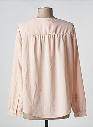 Chemisier tissage crêpe manches longues rose DEUX TWO femme