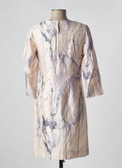 Robe courte beige NICE THINGS pour femme seconde vue